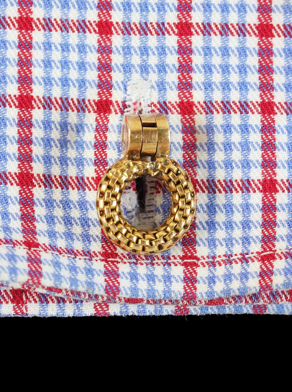 Lorbeerkranz-Manschettenknöpfe